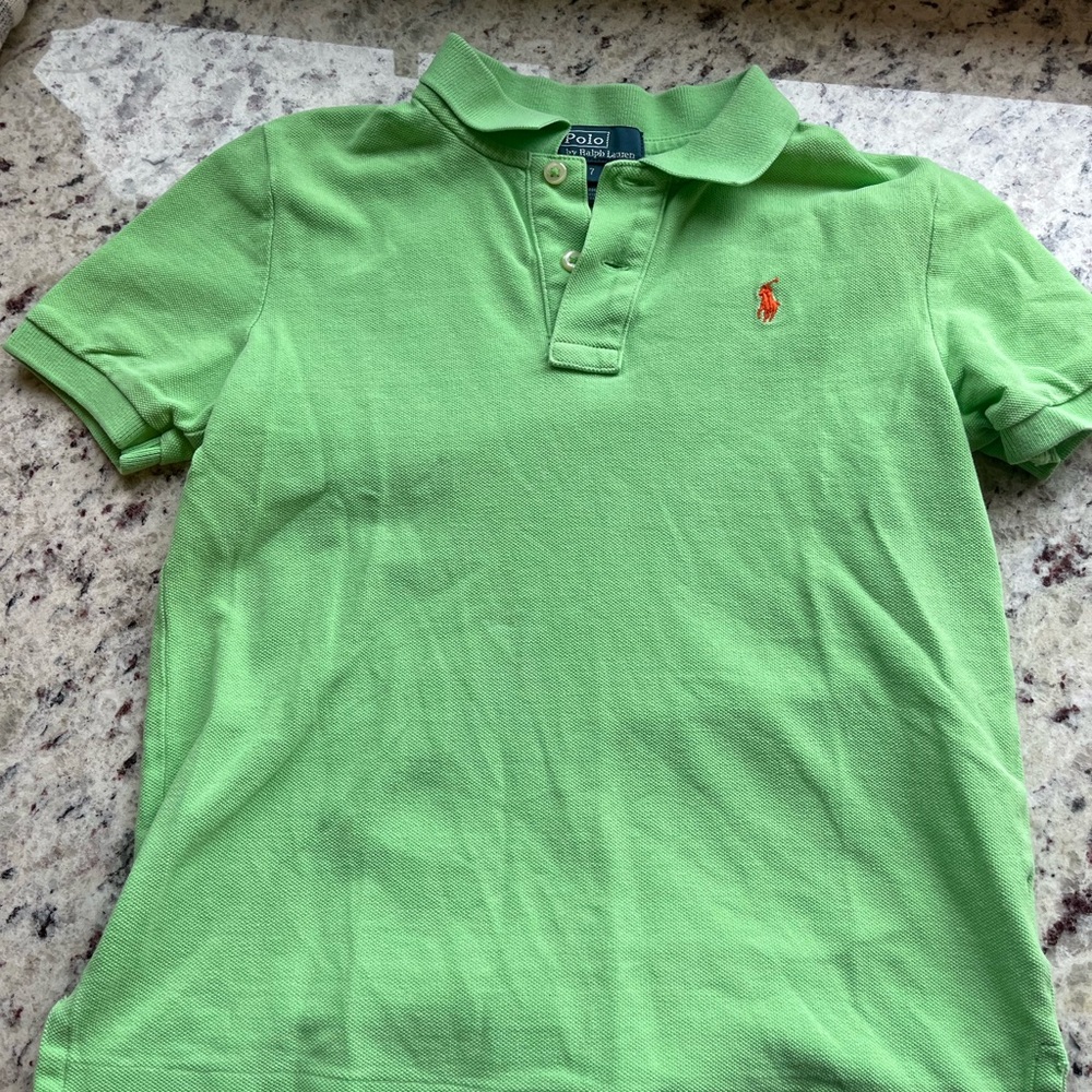 Boys Ralph Lauren Preppy Lot- 2 polos and seersucker shorts - Picture 2 of 5